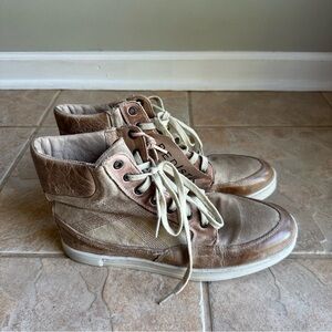 NEW Bed Stu Shoes Sneaker Hi Top Lordmind Leather Distressed Lace Up​​
